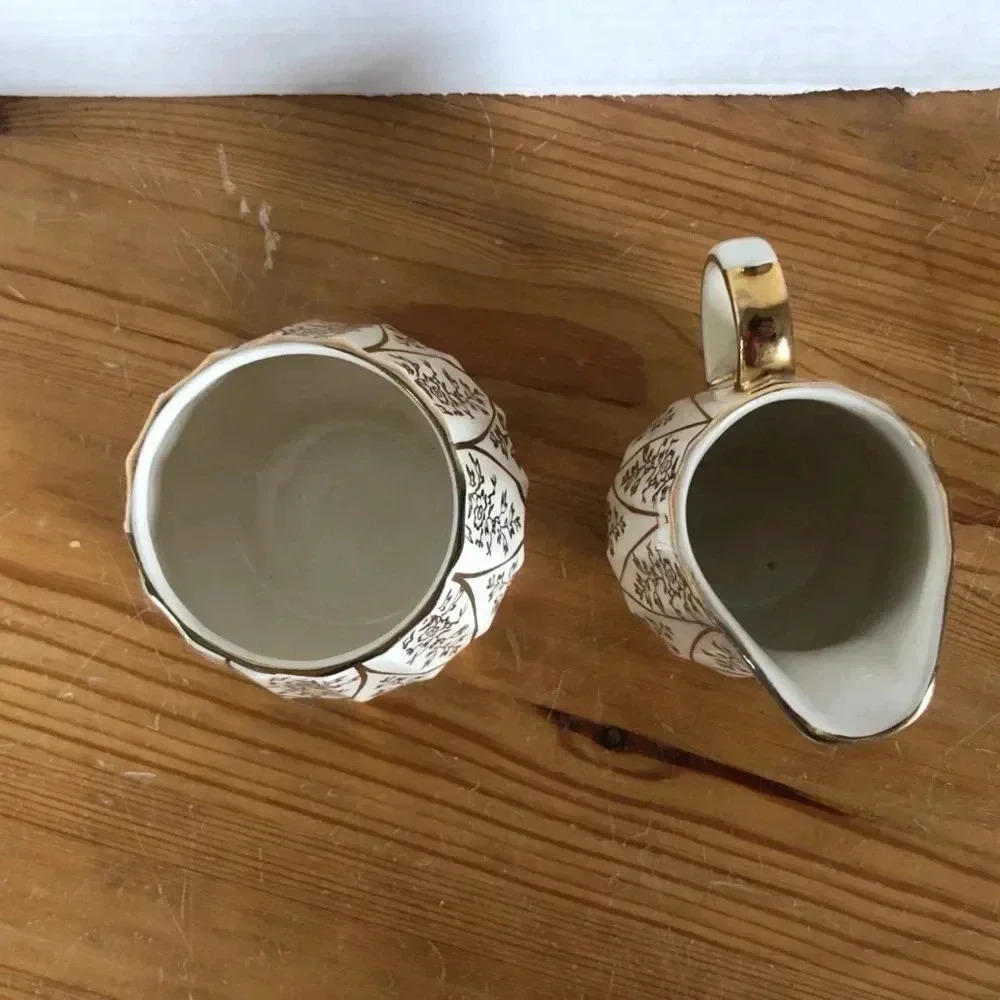 Vtg Sadler England Cream and Sugar - Picture 4 of 7